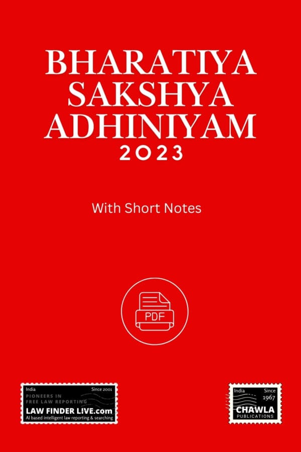 Bharatiya Sakshya Adhiniyam, 2023