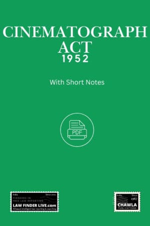 Cinematograph Act, 1952