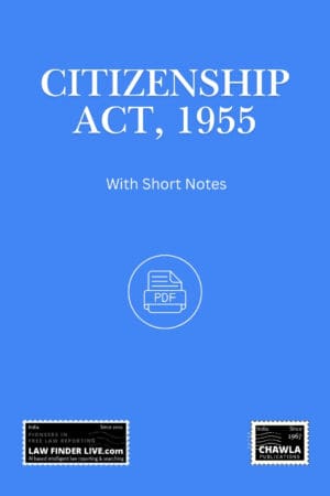 Citizenship Act, 1955