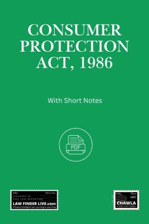 Consumer Protection Act, 1986