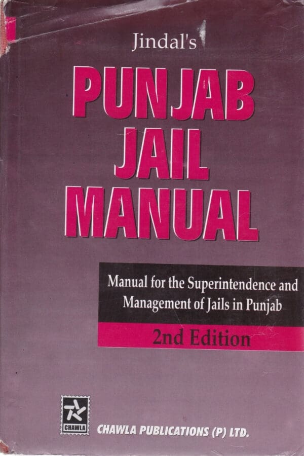 Punjab Jail Manual 1996