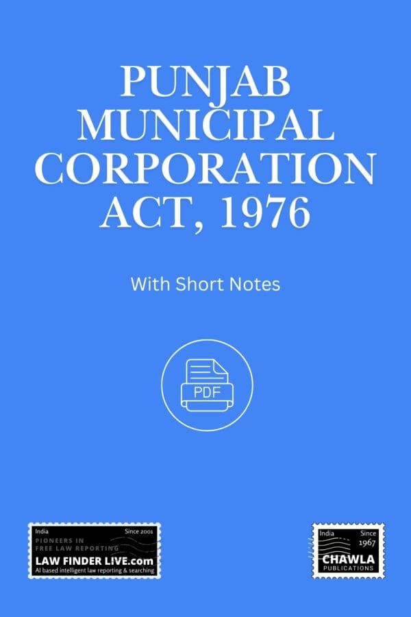Punjab Municipal Corporation Act 1976