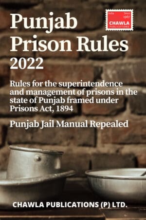 Punjab Prison Rules, 2022