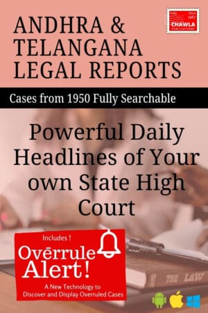 Andhra and Telangana Legal Reports