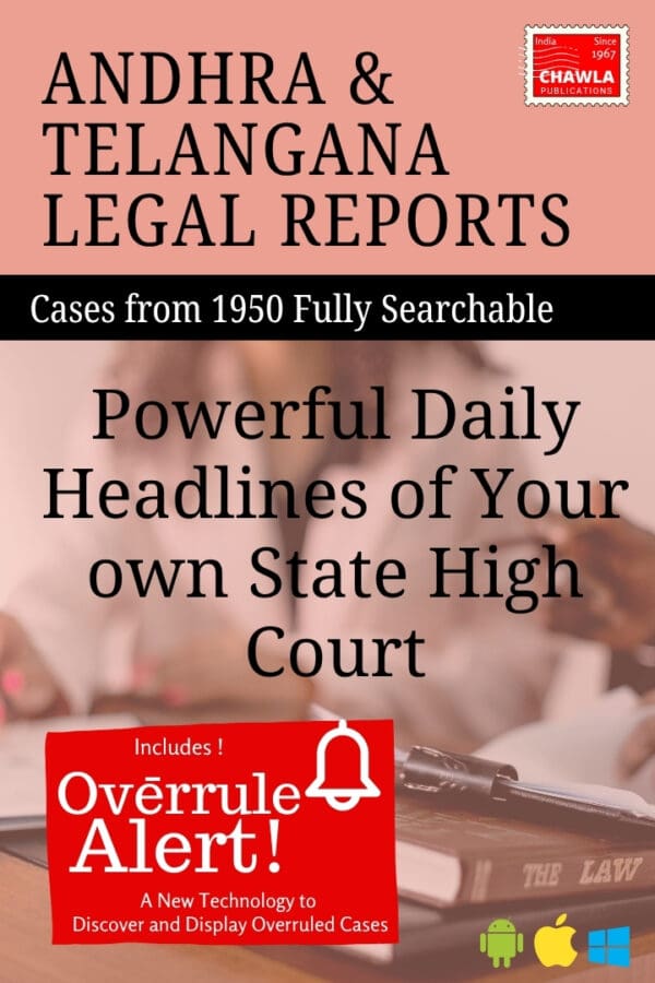 Andhra and Telangana Legal Reports