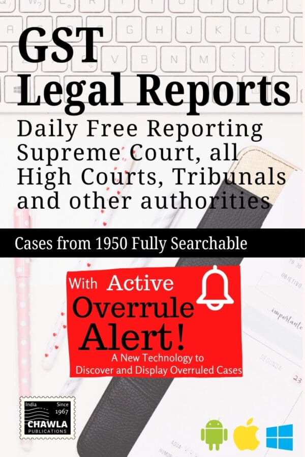 GST Legal Reports