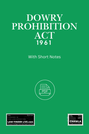 Dowry Prohibition Act, 1961