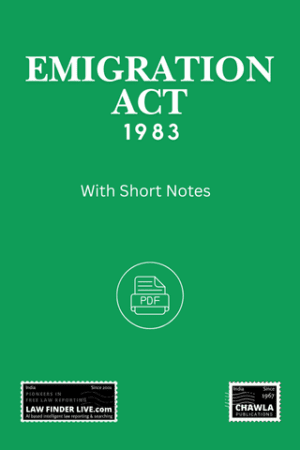 Emigration Act, 1983
