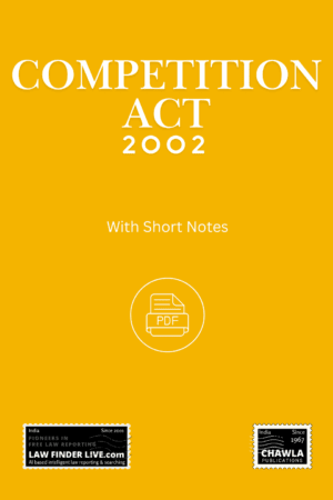 Competition Act, 2002