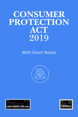 Consumer Protection Act, 2019
