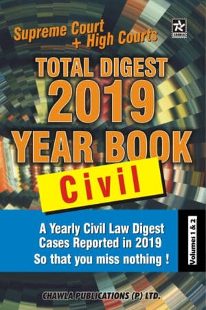 Total Digest of Civil Year Book 2019 (Set of 2 Volumes)