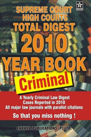 Total Digest Criminal Year Book 2010