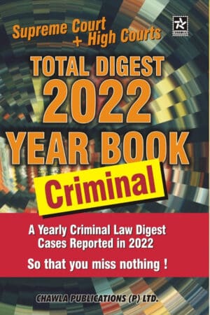Total Digest Criminal Year Book 2022